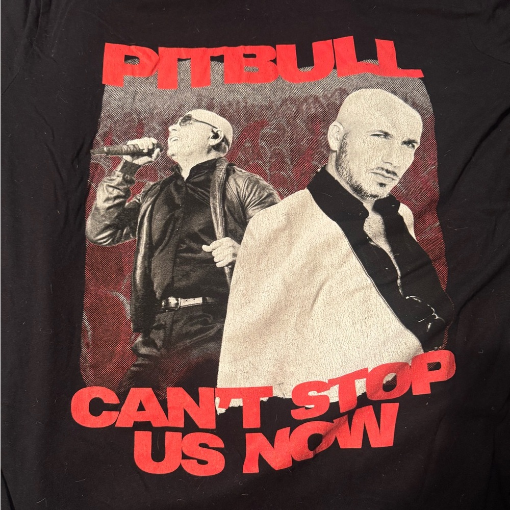 Black Pitbull Graphic T-Shirt